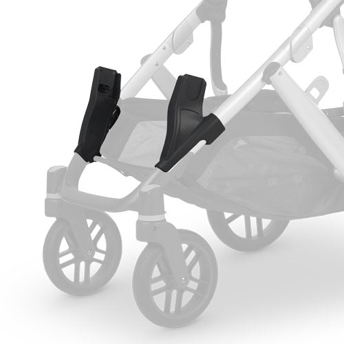 UPPAbaby Lower Adapters - RumbleSeat V2+/Bassinet/Mesa/Aria