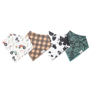 Copper Pearl Bandana Bibs / Jo