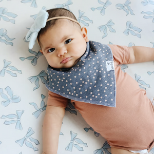 Copper Pearl Bandana Bibs / Gemma in Tan
