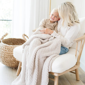 Saranoni Ribbed Bamboni Toddler Blanket (40"x60")