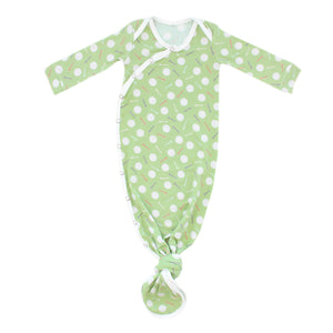 Copper Pearl Newborn Knotted Gown / Bogey