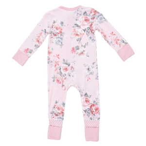Painterly Rose Bouquets Convertible Romper