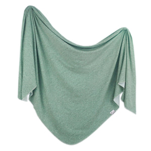 Copper Pearl Knit Swaddle Blanket / Emerson