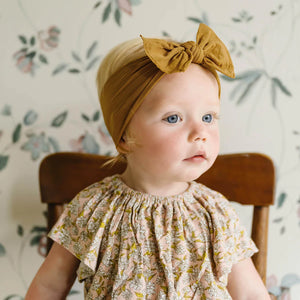 Baby Bling Classic Knot Headband / Camel