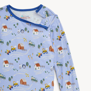 Magnetic Me Modal Magnetic Toddler Pajama Set / Farm to Cradle