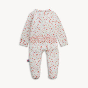 Magnetic Me Modal Ruffle Magnetic Footie / Apple Blossom