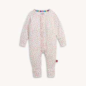 Magnetic Me Modal Ruffle Convertible Coverall / Apple Blossom