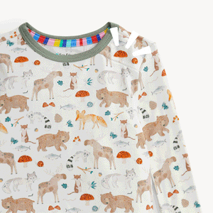 Magnetic Me Modal Magnetic Toddler Pajama Set / Wonderful Wildlife