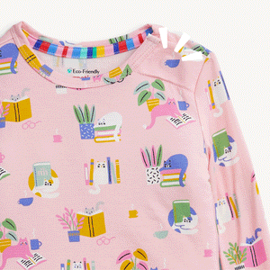 Magnetic Me Modal Magnetic Toddler Pajama Set / Cat Litterati