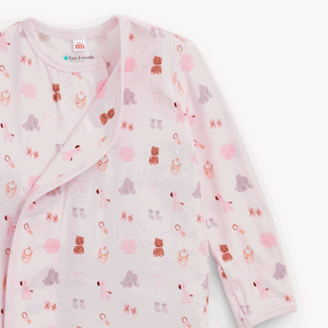 Magnetic Me Modal Magnetic Gown & Hat Set / Pink Nursery Nostalgia