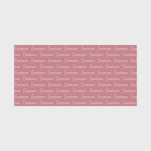 Personalized Towel | Repeating Name