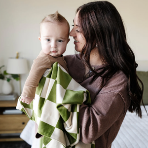 Saranoni Minky Stretch Receiving Blanket (30"x40")