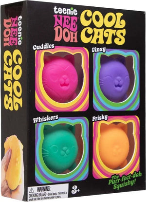 NeeDoh Teenie Cool Kittens Multi Pack