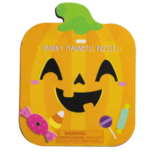 Halloween Pumpkin Magentic Puzzle Book