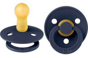 BIBS Round Pacifier 2-Pack / Size 1 (0-6 Months)