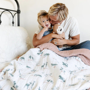 Saranoni Bamboo Rayon Muslin 4-Layer Quilt (47"x47")