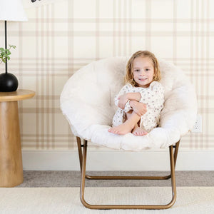 Saranoni Saucer Chair / Cream