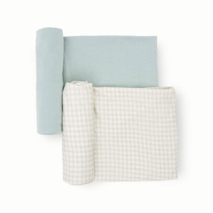 Little Unicorn Stretch Knit Swaddle Set