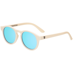Babiators Keyhole Sunglasses (Blue Lens) / Sweet Cream