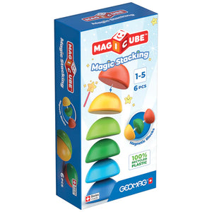 GeoMagWorld Magicube Stacking Set - 6 Piece