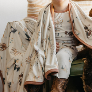 Copper Pearl Three-Layer Stretchy Quilt / Montana