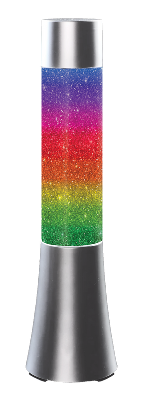Rainbow Glitter Lamp