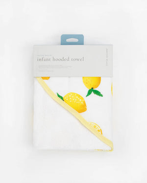Little Unicorn Infant Hooded Towel / Lemon