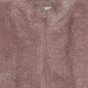 Minymo Glitter Teddy Jacket / Fawn