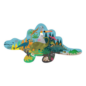 Dinosaur Shaped Jigsaw Puzzle - 20 Piece
