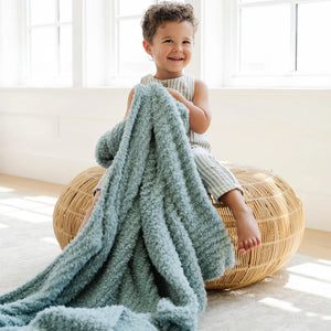 Saranoni Ribbed Bamboni Toddler Blanket (40"x60")
