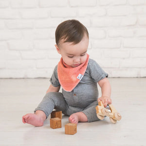 Copper Pearl Bandana Bibs / Bison