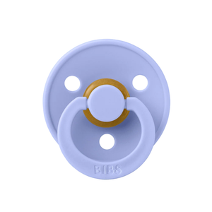 BIBS Round Single Pacifier / Size 1 (0-6 Months)