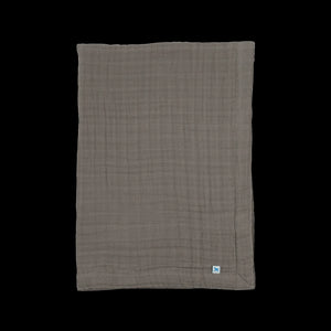 Little Unicorn Cotton Muslin Baby Quilt (30"x40") / Mocha