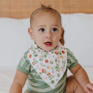Copper Pearl Bandana Bib 4-Pack / Christmas Classics