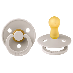 BIBS Round Single Pacifier / Size 2 (6-18 Months)