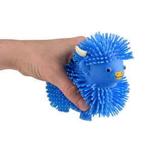 4" Highland Cow Puffer Squeeze Toy