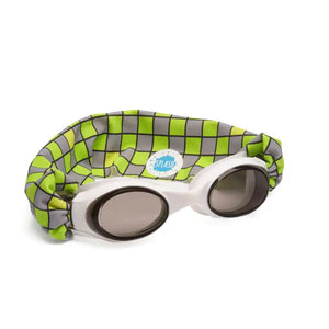 Splash Swim Goggles / Neon Checker