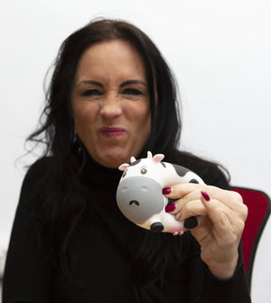 Moody Cow Stress Toy