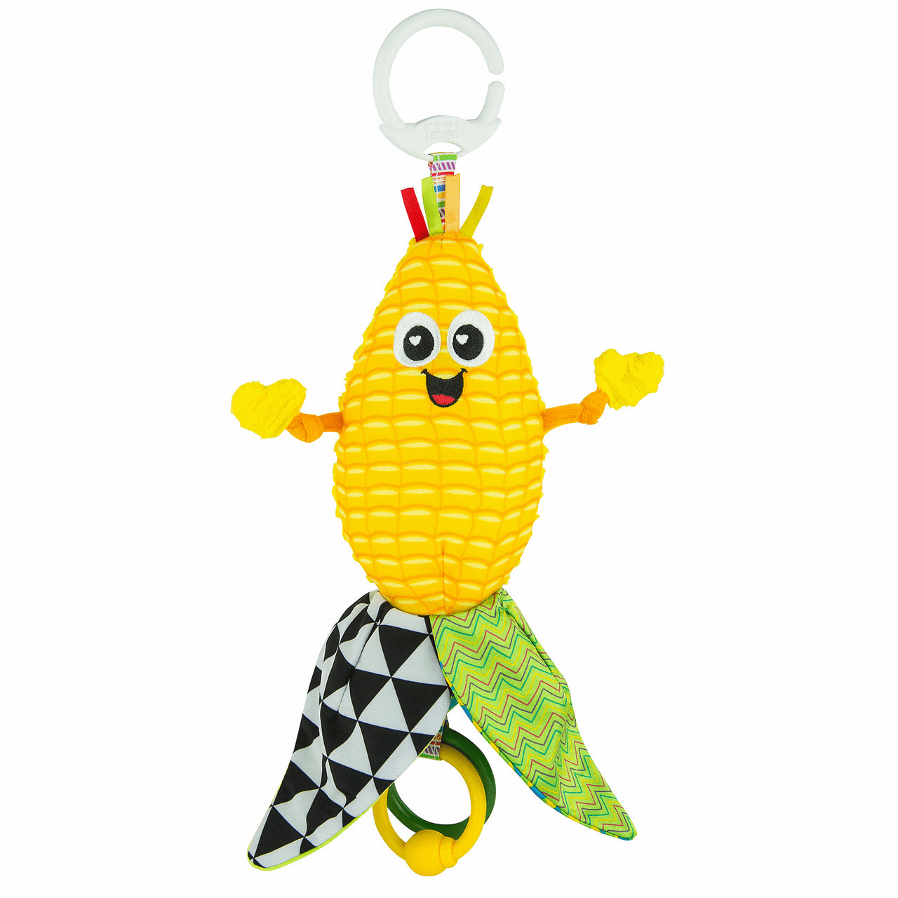 John Deere Clip & Go - Corn E. Cobb™ Baby Toy