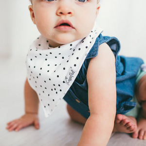 Copper Pearl Bandana Bibs / Willow