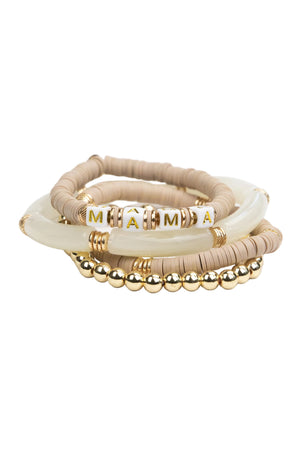 LeLaLo Mama Tubular Bracelet Set