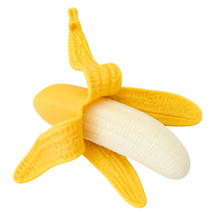 Peeled Banana Soft Taba Squishy Stress Toy