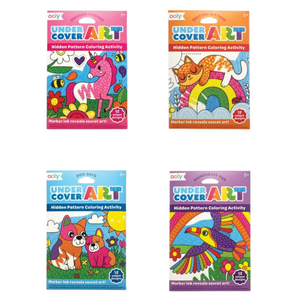 Ooly Undercover Art Hidden Patterns Coloring Activity