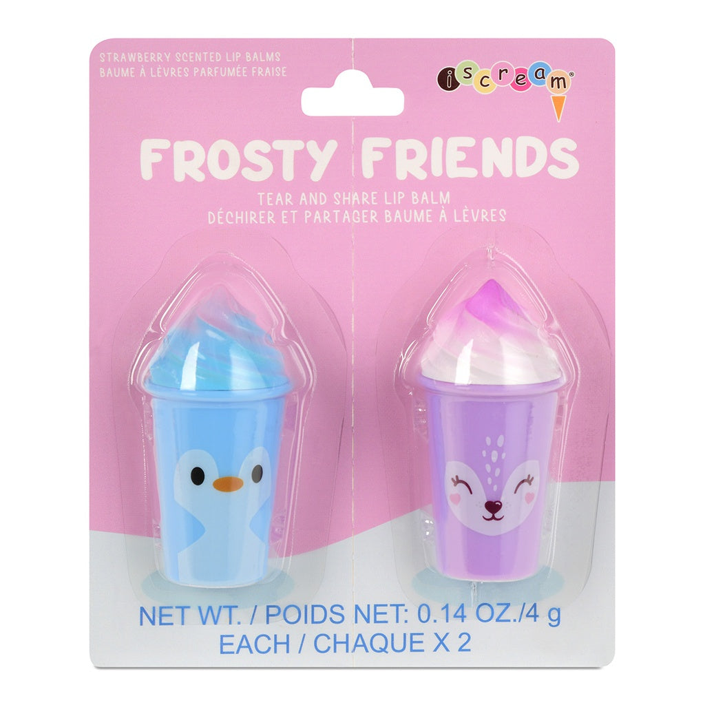 Tear & Share Frosty Friends Lip Balm Set