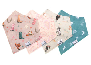 Copper Pearl Bandana Bibs / Cheyenne