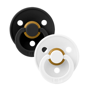 BIBS Round Pacifier 2-Pack / Size 1 (0-6 Months)