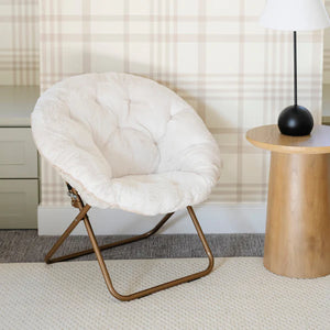 Saranoni Saucer Chair / Cream