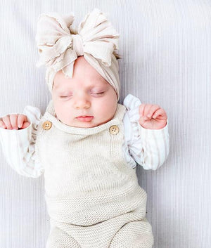 Ruffle Headband - Champagne