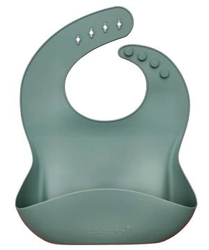 Loulou Lollipop Silicone Bib / Solid Color