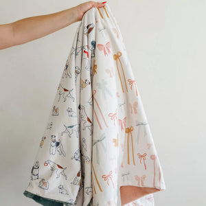 Saranoni Minky Lush Receiving Blanket (30"x40")